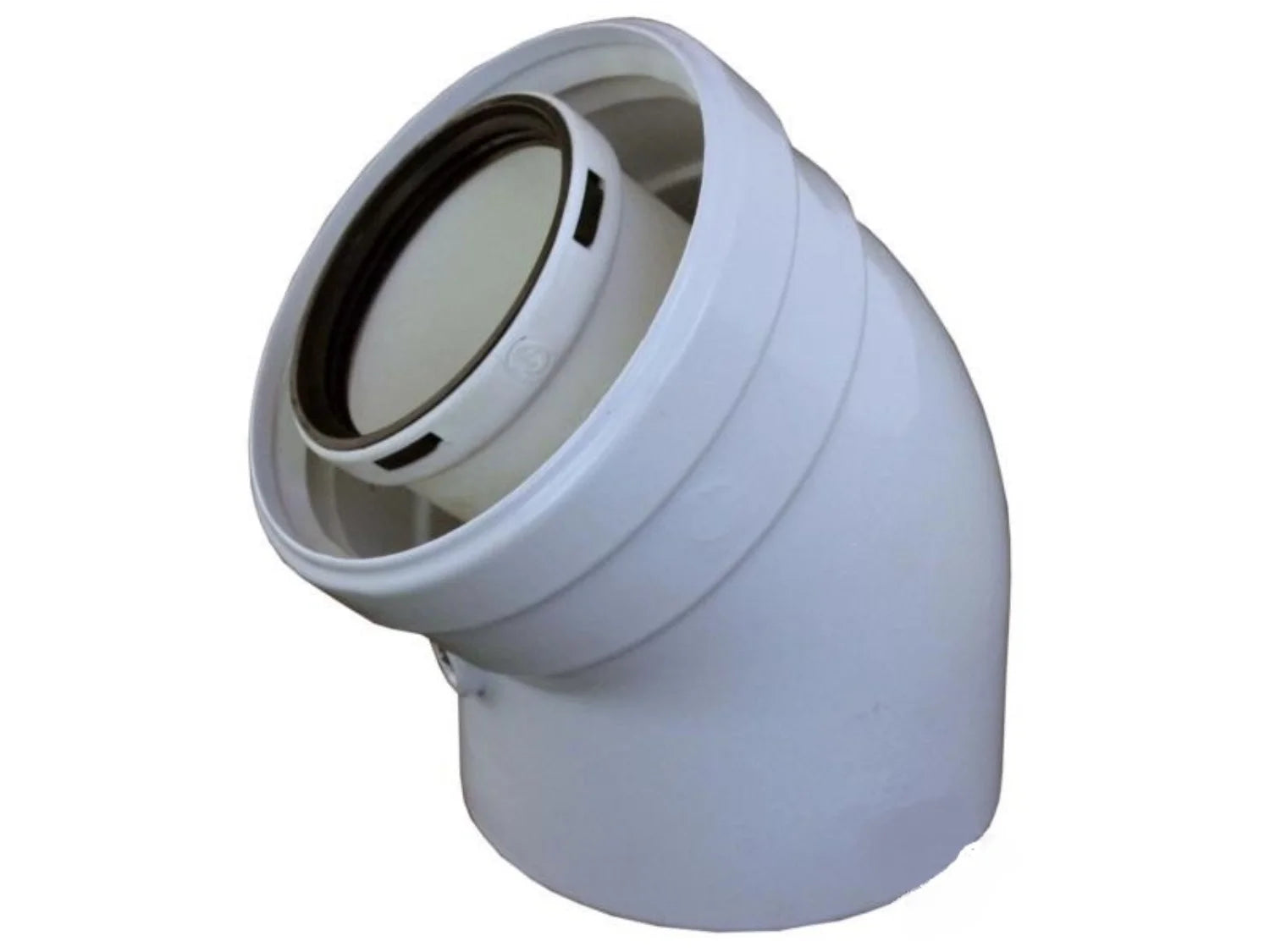 Cot evacuare gaze arse condensatie D=60/100 - 45 grade