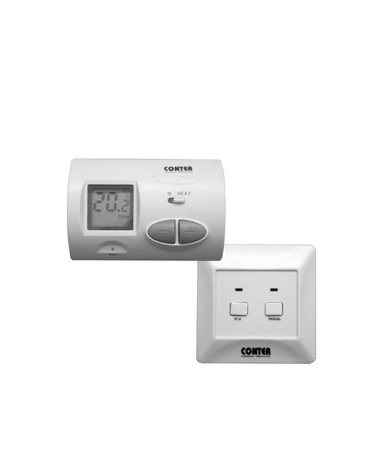 Termostat de camera digital, fara fir Conter CT 3W