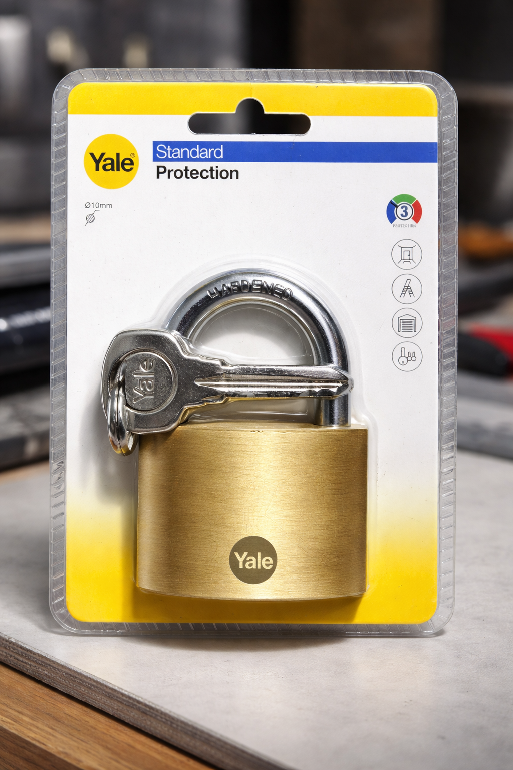 Lacăt Yale alamă – protecție standard