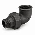 Cot olandez FI-FE fontă neagră 3/4" – racord 90°