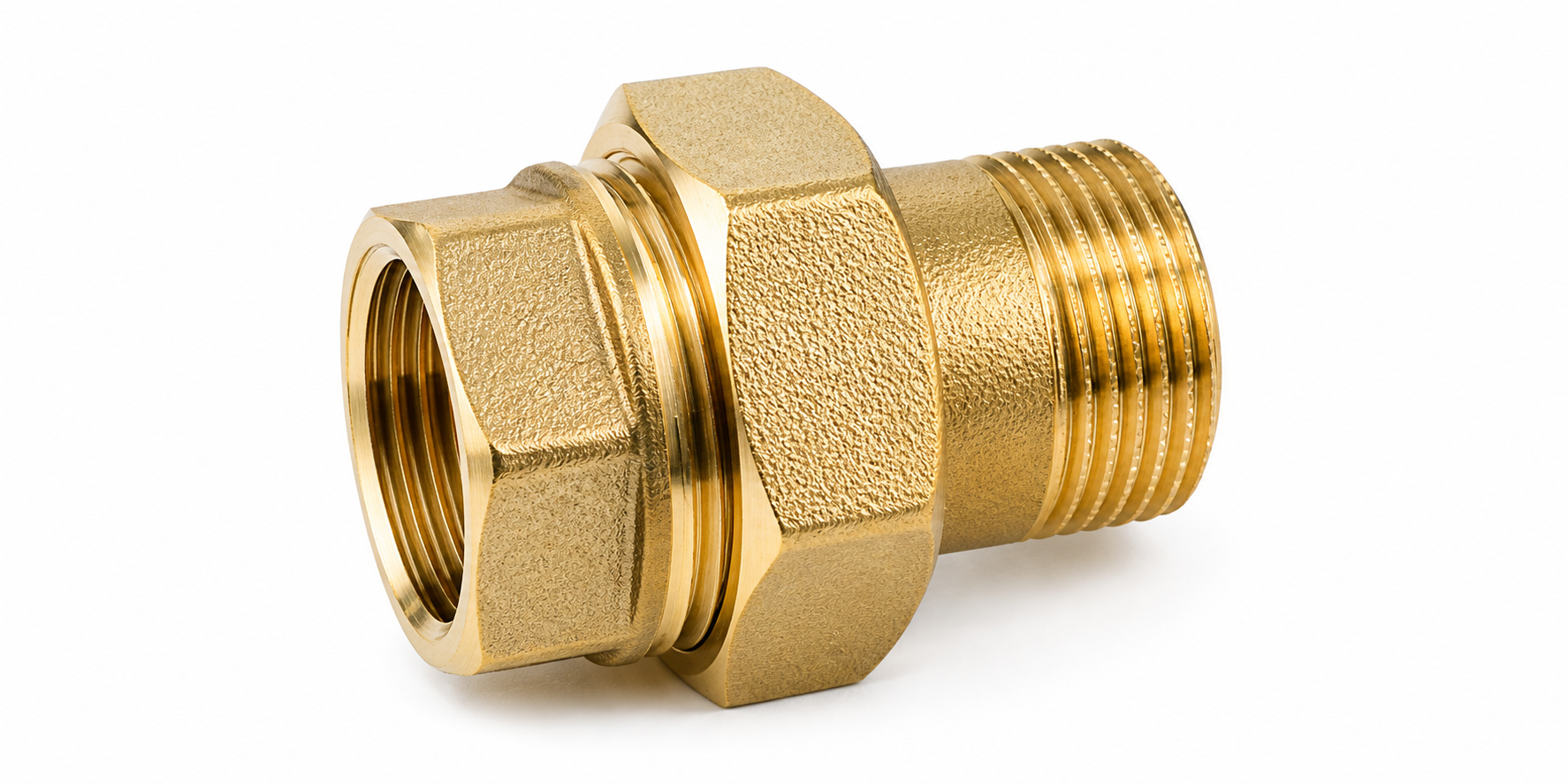 Racord olandez alama drept, FI - FE filet interior - filet exterior