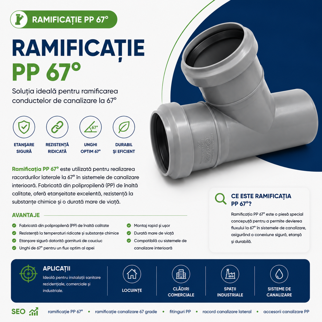 Ramificatie PP 67°