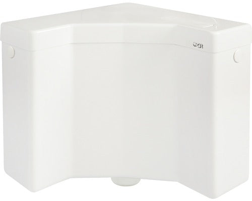 Rezervor WC aparent pe colț Angolo, semiînălțime 6–8.5 L