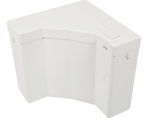 Rezervor WC aparent pe colț Angolo, semiînălțime 6–8.5 L