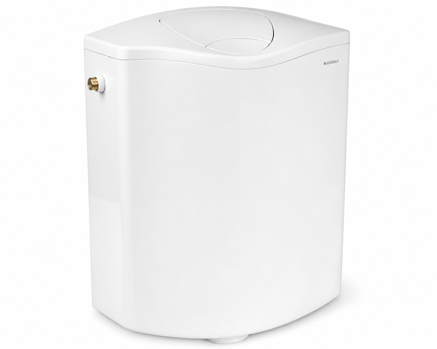 Rezervor WC aparent Geberit Natura AP116, semiînălțime 3–7.5 L