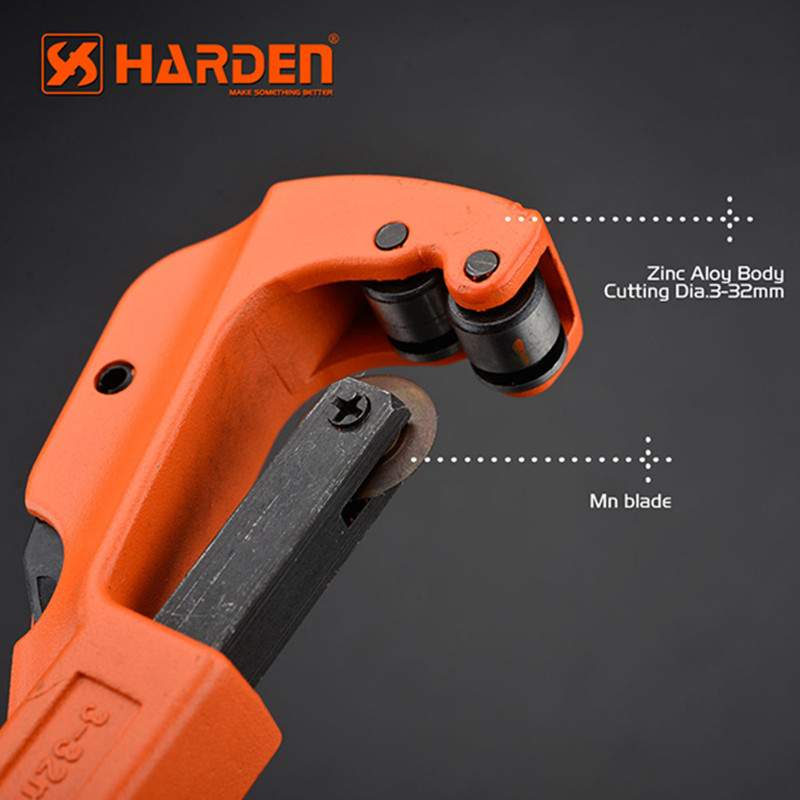 Taietor pentru tevi cupru, alama sau aluminiu Profesional, Harden